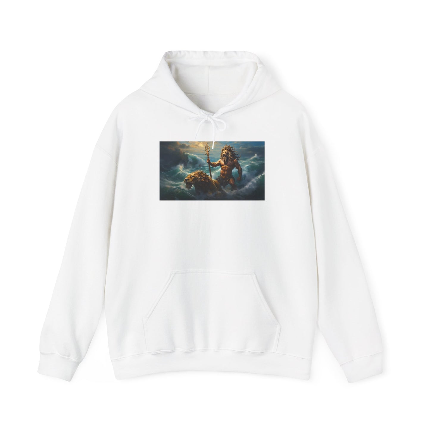 Poseidon Lion of The Sea Hoodie